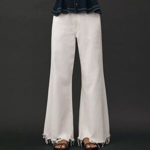 The Adi Mid-Rise Flare Jeans by Pilcro - 27